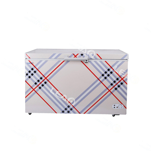 Nhà máy thương mại sử dụng refrig bán hàng trực tiếp DC12/24V năng lượng mặt trời điện tủ đông top-mở được xây dựng trong điều khiển 300L tủ lạnh - Product Image 4