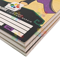 Carnets de comptes personnalisés en gros, 2 quires, format A6, A5, A4, avec couverture rigide pour le marché africain