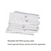 Étiquette RFID pour linge, puce longue portée lavable 860-960 MHz, étiquette RFID pour linge pour le suivi des tissus, du linge et des vêtements