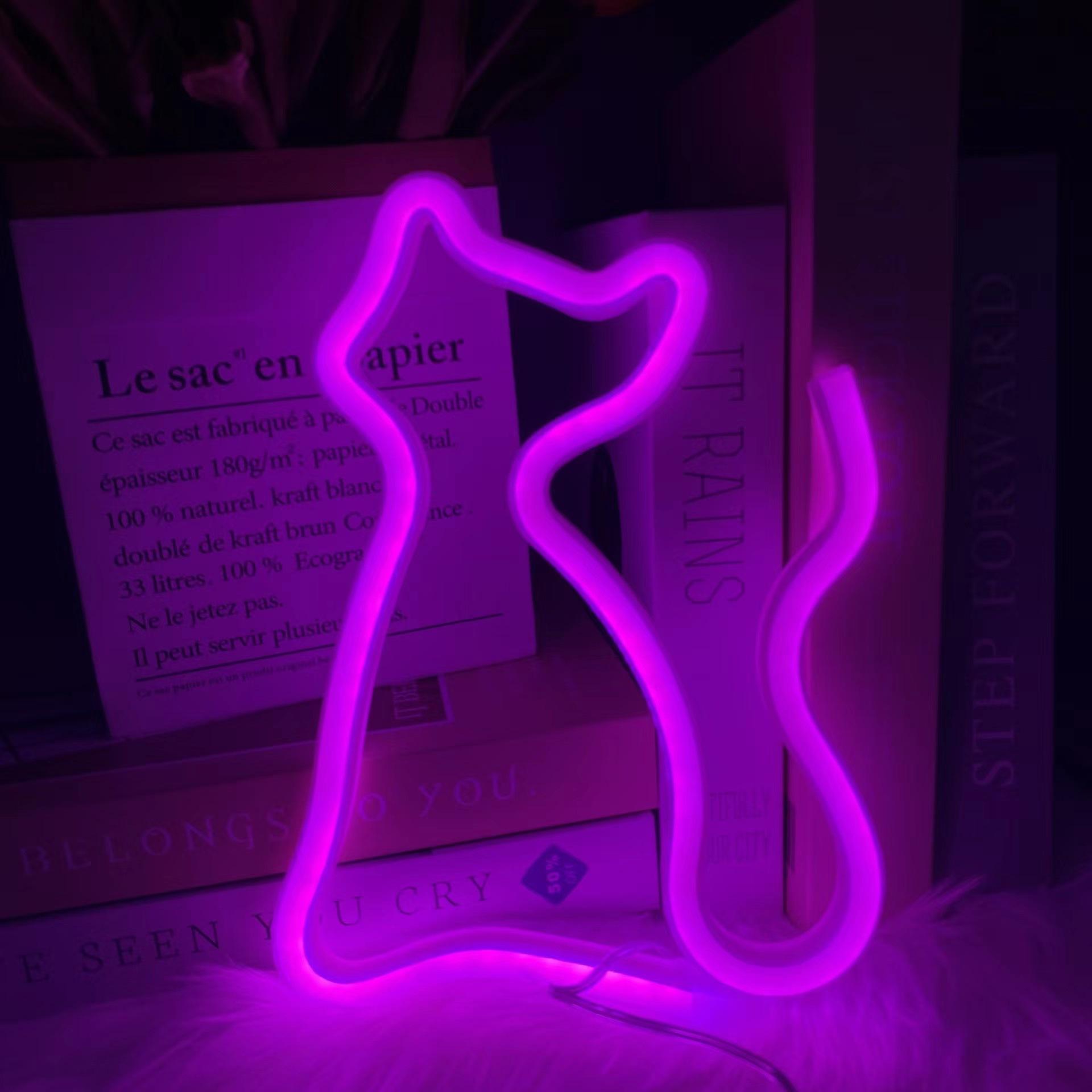 Pendentif chat rose 23317cm