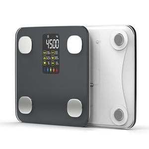 Balance de graisse corporelle numérique intelligente personnelle à écran couleur haut de gamme - Product Image 3