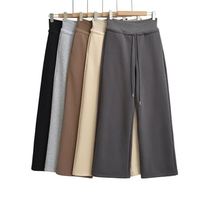 <span class=keywords><strong>Pantaloni</strong></span> da <span class=keywords><strong>Donna</strong></span> <span class=keywords><strong>a</strong></span> Vita Alta <span class=keywords><strong>in</strong></span> <span class=keywords><strong>Velluto</strong></span> <span class=keywords><strong>a</strong></span> <span class=keywords><strong>Coste</strong></span>, Gamba Larga, Casual, Vestibilità Comoda, Elastico <span class=keywords><strong>in</strong></span> Vita, Stile Hip Hop Autunnale - Product Image 1