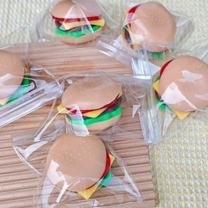 Jouet anti-stress sensoriel réaliste en forme de hamburger à 6 couches en TPR, vente en gros - Product Image 5