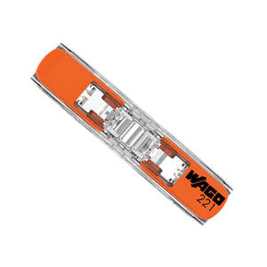 221-2411 Duitse Originele Authentieke Wagos Inline Verbindingsconnector 2-aderige Stroomconnectoren Elektrische Verlichtingsindustrie - Product Image 6