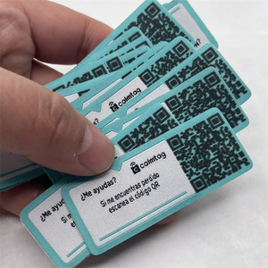 Etiqueta tejida de algodón NFC personalizada para vestido, etiquetas de ropa hechas a mano con logotipo, etiquetas de tela para prendas. - Product Image 4