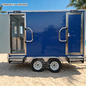 Durable Luxury Mobile Fully Equipped DOT VIN Portable Restroom VIP Toilet <b>Trailer</b> - Product Image 2