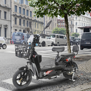 Nuova condizione 500w <span class=keywords><strong>Motorina</strong></span> elettrica Scooter Design a due ruote con alimentazione a batteria 48v bicicletta elettrica - Product Image 4