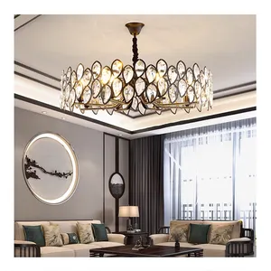 Chandelier Crystal Modern Design Lights For Asian Living Room Home Ceiling Lamps