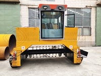 Machine à tourner le limon bio-organique, type à chenilles, engrais organique