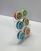 Présentoir de Comptoir en Acrylique Transparent Personnalisé pour Snus et Sachets de Nicotine – Présentoir de Vente au Détail en Acrylique pour Magasin de Tabac
