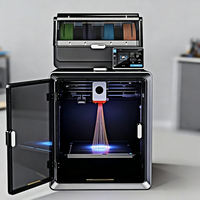 Imprimante 3D Plug and Play entièrement assemblée avec chambre fermée et écran tactile pour une utilisation facile