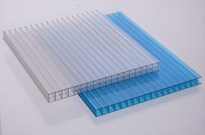 Fabriqué en Chine Panneaux creux en <span class=keywords><strong>polycarbonate</strong></span> de <span class=keywords><strong>4mm</strong></span> d'épaisseur pour serre vierge Bayer PC Feuille creuse - Product Image 5