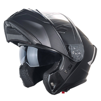 Casque rabattable directement de l'usine avec certification 3C+DOT, système de déverrouillage rapide et doublure amovible