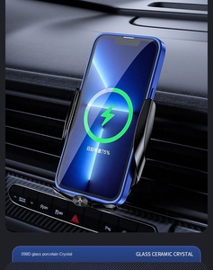 Chargeur sans fil pour voiture à fixation magnétique, best-seller, 15W, protection OTP/OVP, PD QC3.0, charge ultra-rapide, 5V/3A, 5V/2.4A, pour téléphones Android - Product Image 5