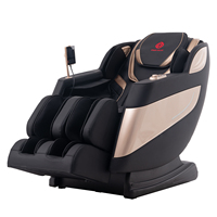 Fauteuil de massage de luxe électrique AI Smart Heat Recliner Thai Stretch 3D Robot Hand SL Track Zero Gravity Shiatsu 4D Master pour les jambes