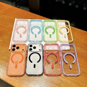 Funda Magnética Transparente 2 en 1 para iPhone 17 Pro Max, Cubierta Transparente Antigolpes con Airbag y Recortes Precisos, Antideslizante - Product Image 6
