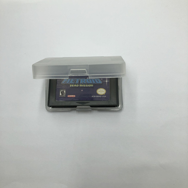 Retro Game Cartridge 32 Bit Working and Saves Metroid Zero Mission