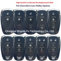Pour Chevrolet Chevy Camaro Cruze Malibu 2016 2017 2018 2019 2020 Clé intelligente 2/3/4/5 boutons Coque de clé de voiture à distance