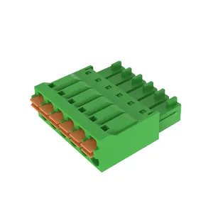Poles No.2P-24P 3.5mm Pitch Barrier Distribution Copper Plug In Terminal Block Pluggable Connecter Terminal Block for Pcb