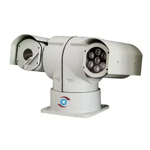 2.0MP Starlight 20X H.265 IR 150M IP PTZ serisi 1080P araç monte PTZ kamera