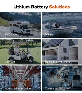 थोक जीवन 4 बैटरी 12.8v 100ah 200ah 150h Bms ip65 s65 sa प्रतिस्थापन जीवन बैटरी गहरे चक्र सौर बैटरी - Product Image 6