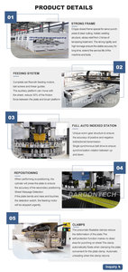 Presse à poinçonner automatique CNC à tourelle DARDONTECH ES300 300KN avec vérin entièrement électrique et 2 ans de garantie - Product Image 4