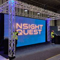 Écran publicitaire écran led panneau led écran de sortie led transparent film vidéo led panneau mural led numérique signeP2.976