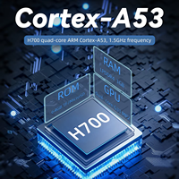 Consola de Videojuegos Portátil Yo ANBERNIC RG40XX H con Sistema Linux de 64 bits Pantalla de 4.0 Pulgadas Joystick Iluminación RGB Consola de Videojuegos Retro