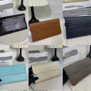 กระเป๋าสตางค์ดีไซเนอร์หรูกระเป๋าคลัทช์พิมพ์ลายจระเข้กระเป๋าใส่บัตรกระเป๋าใส่โทรศัพท์แบบเรียบง่ายกระเป๋าถือแฟชั่นสำหรับผู้หญิง - Product Image 5