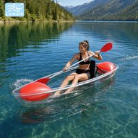 Kayak gonflable monoplace avec siège réglable et sac de transport, kit de réparation inclus, idéal pour hôtels, personnalisable, de Chine, Lumark Wonderful