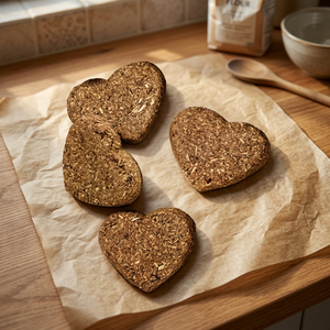 Golosinas Horneadas de Heno Timothy en Forma de Corazón OEM, Snacks Naturales de Alta Fibra para Masticar, para Animales Pequeños, Regalo de San Valentín, Marca Privada - Product Image 6