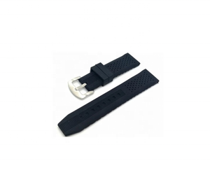 JD005 Bandas de reloj inteligente deportivo de alta calidad Pulsera de silicona transpirable resistente al agua negra Tamaños 18-24mm 20mm 22mm en caja FKM - Product Image 3