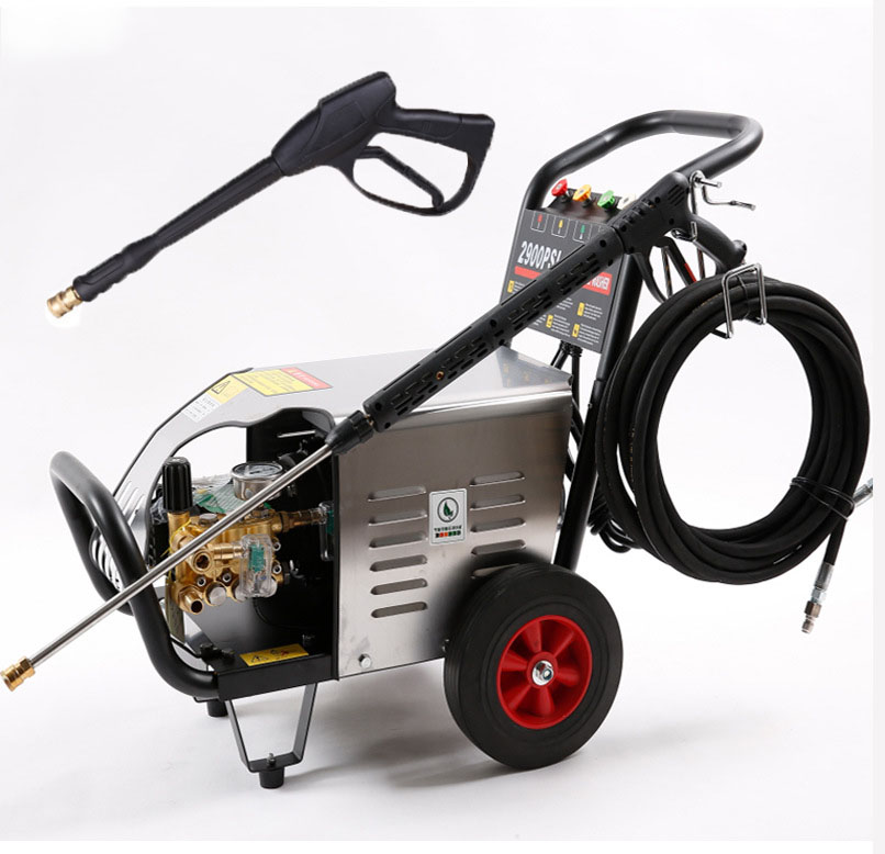 220V/380V industrial commercial high-pressure cleaner high-power brush car pump farm cleaner spray