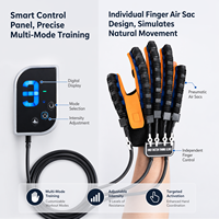 Gant robotique rechargeable pour l'entraînement des doigts, dispositif flexible d'exercice des mains, vente en gros d'usine, certifié CE