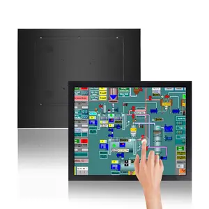 산업용 모니터 19 인치 에너지 효율적인 HDMI 모니터 전력 소비 감소 친환경 LCD 모니터