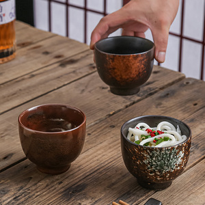 Restaurant <span class=keywords><strong>Cuisine</strong></span> Bol à riz en céramique <span class=keywords><strong>Cuisine</strong></span> japonaise Tasse à soupe Bol à <span class=keywords><strong>matcha</strong></span> Vaisselle rétro en porcelaine Bol à salade et à collation - Product Image 3