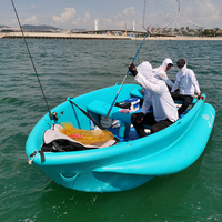 Suministro de fábrica, balsa inflable de velocidad Dropstitch, barco de pesca, pesca duradera, punto de caída, catamarán de pesca inflable, barco de Kayak