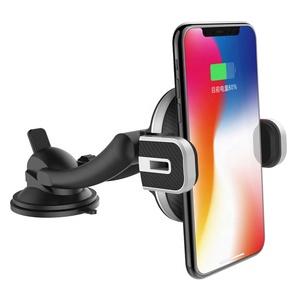 CASUN entièrement automatique À <span class=keywords><strong>Induction</strong></span> Intelligente <span class=keywords><strong>chargeur</strong></span> de voiture <span class=keywords><strong>qi</strong></span> magnétique support de <span class=keywords><strong>chargeur</strong></span> de voiture - Product Image 1