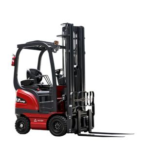Forklift Gudang Roda Pendek 1,2 Ton 1,5 Ton 2 Ton Baterai Lithium-ion Forklift Listrik Kecil untuk Lorong Sempit - Product Image 1