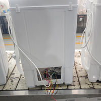 Machine à laver à chargement par le haut, à économie d'énergie, à usage domestique, 15 kg, avec logo personnalisé