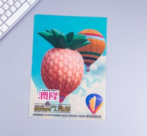 Bìa Đựng Tài Liệu PP Nhựa Một Túi In Theo Yêu Cầu Bìa Đựng Tài Liệu Trong Suốt Khổ A4 A5 L - Product Image 3