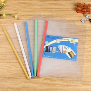 Pochette de présentation transparente à barre coulissante pour dossiers et rapports, organiseur de classement pour CV - Prix le plus bas - Product Image 2