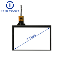 Layar Sentuh 7 Inci Stereo Mobil Radio Mobil Layar Vertikal Layar Kapasitif 7 Inci 1024*600 Panel Sentuh Kapasitif