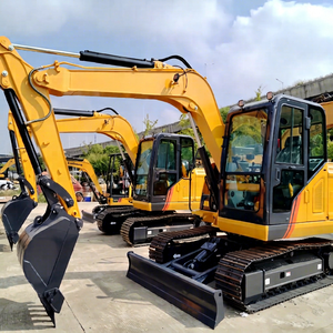 Mini-excavatrice sur chenilles 9075F de 7,5 tonnes avec moteur Yanmar, godet de 0,28 m, haute efficacité opérationnelle, approvisionnement direct usine - Product Image 1