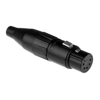 Connecteur XLR 3 broches en laiton pour microphone, câble mâle et femelle avec boîtier en alliage de zinc
