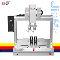 Nouvelle machine d'alimentation automatique en fil à souder Jinma, 3 axes, haute vitesse (500 mm/s), soudage avec précision de 0,02 à 0,05 mm pour usage industriel