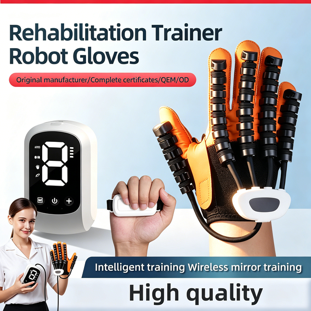 Hand Rehabilitation Robot Gloves, Stroke Finger Training Exerciser