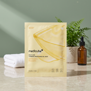 Masque Gel Éclaircissant au Curcuma et à l'Acide Kojique Medicube, Soin Coréen pour la Peau, 1 pièce, Masque Facial Hydratant Éclaircissant - Product Image 3
