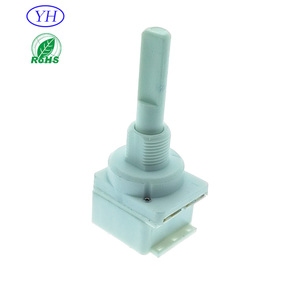 20 Years Professional switch manufacturer 500k 1M <b>Dimmer</b> Potentiometer with on off dual Switch with UL Certification for oven - Product Image 2