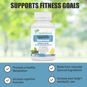 Cápsulas Supresoras del Apetito Personalizadas al por Mayor, Promueven un Metabolismo Saludable y Reducen los Antojos, Fórmula Herbal Natural - Product Image 4